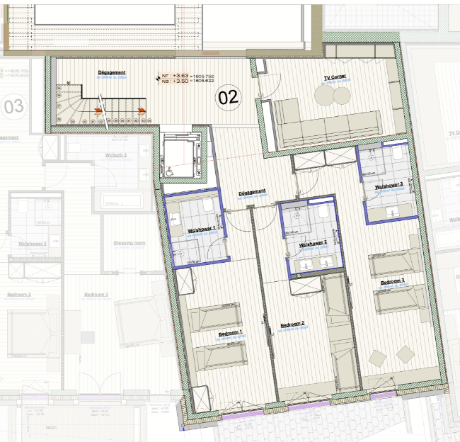 Chalet Elbrus Zermatt Floor Plan 3